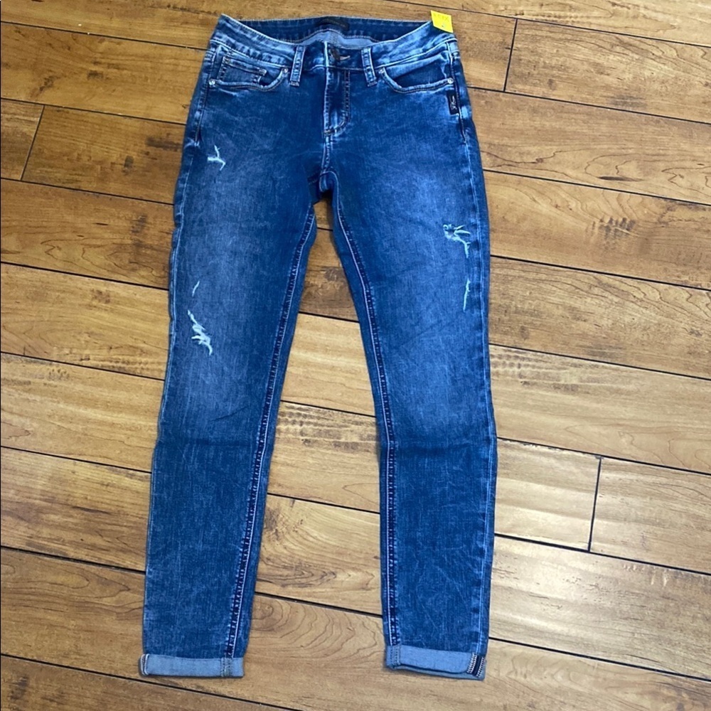 Silver elyse skinny Jeans